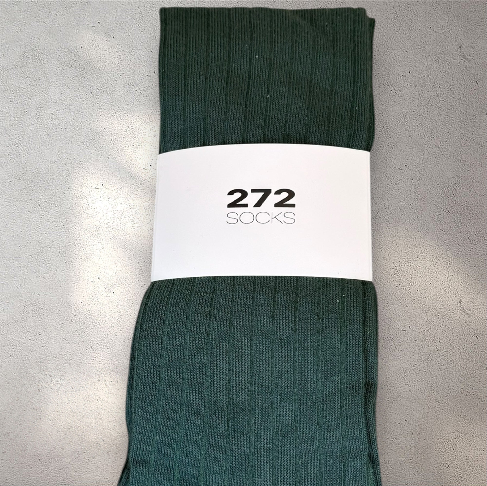 Calze Tinta Unita Verde Pino - Laboratorio Pugliese