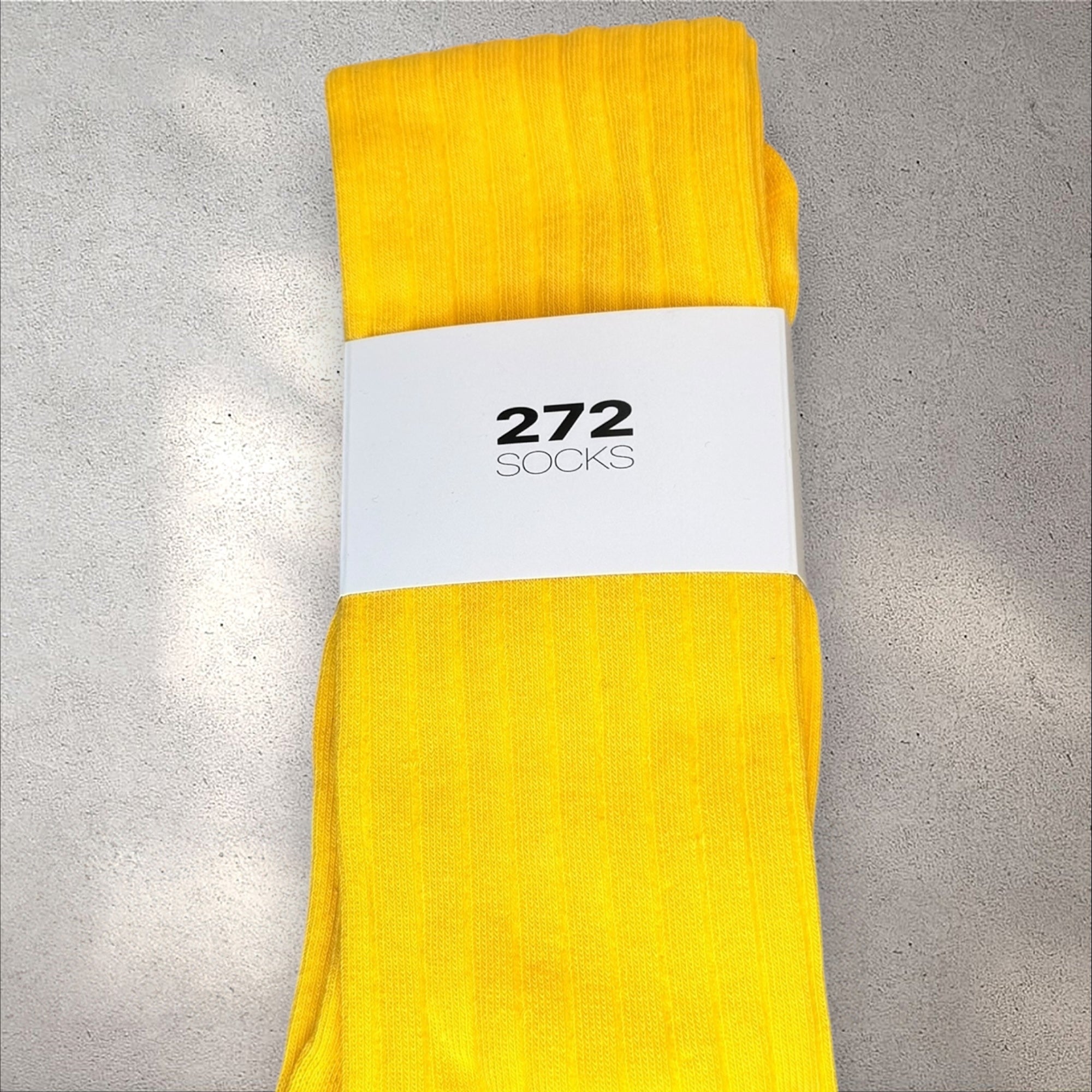 Calze Tinta Unita Gialle - Laboratorio Pugliese