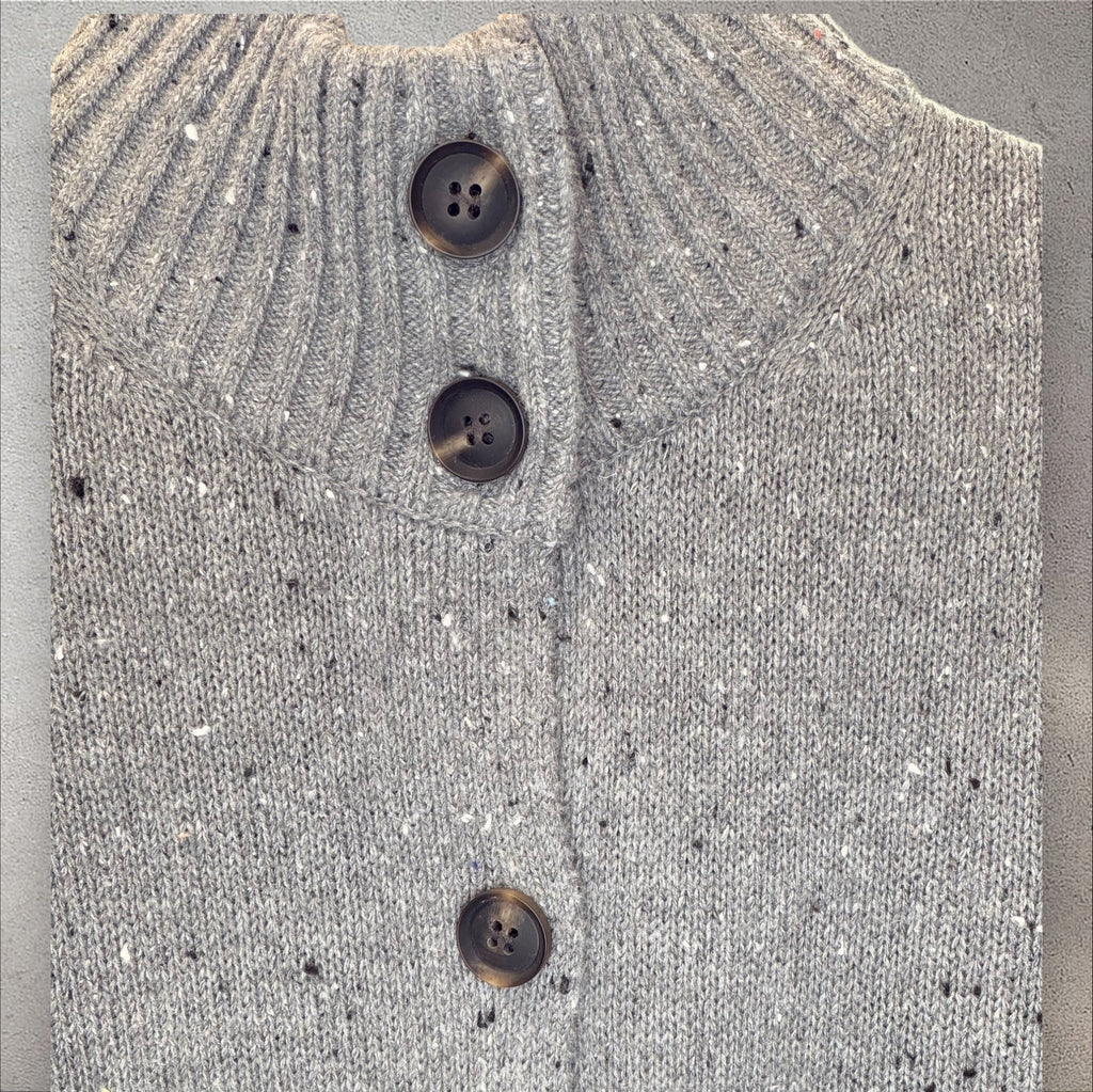 Cardigan Lana Fredda Punto Fiammato