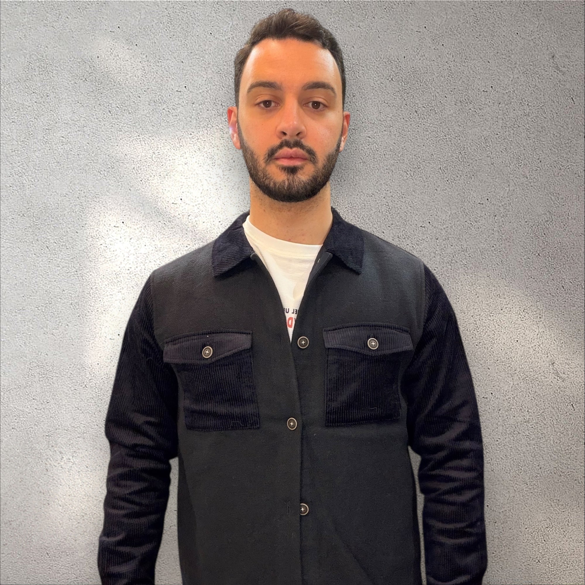 Field Jacket Bitessuto Loden e Velluto