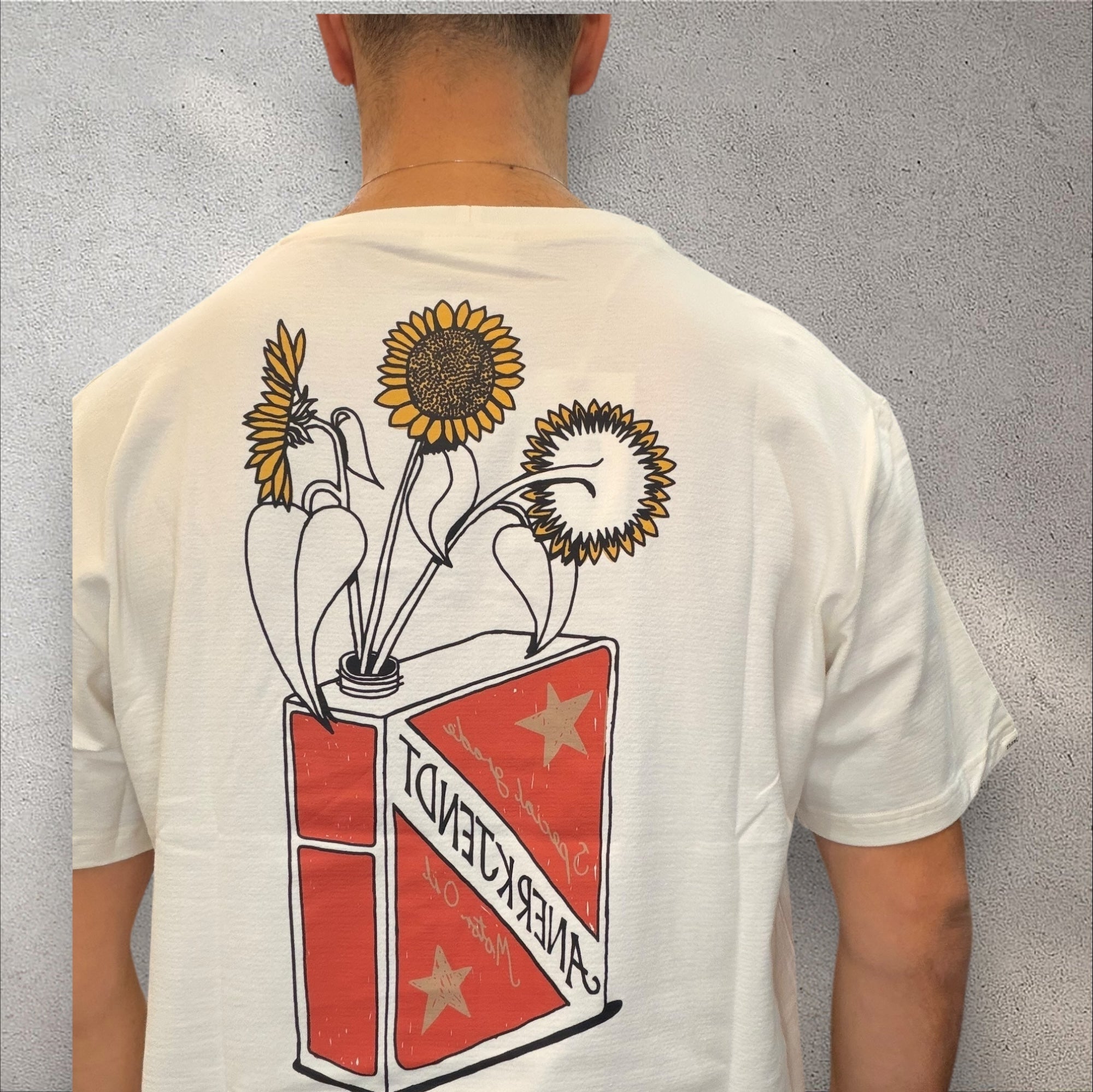 T-shirt Anerkjendt Cotone Stampata