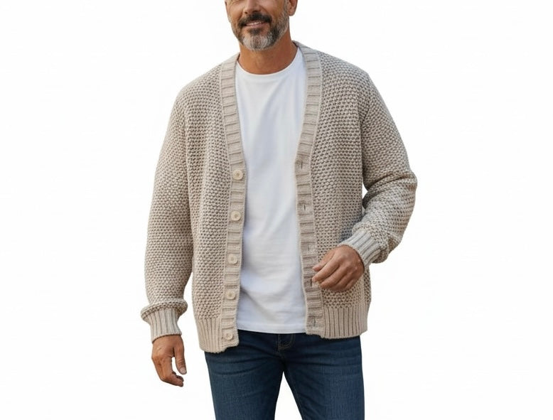 Cardigan in nido d'ape Imperial