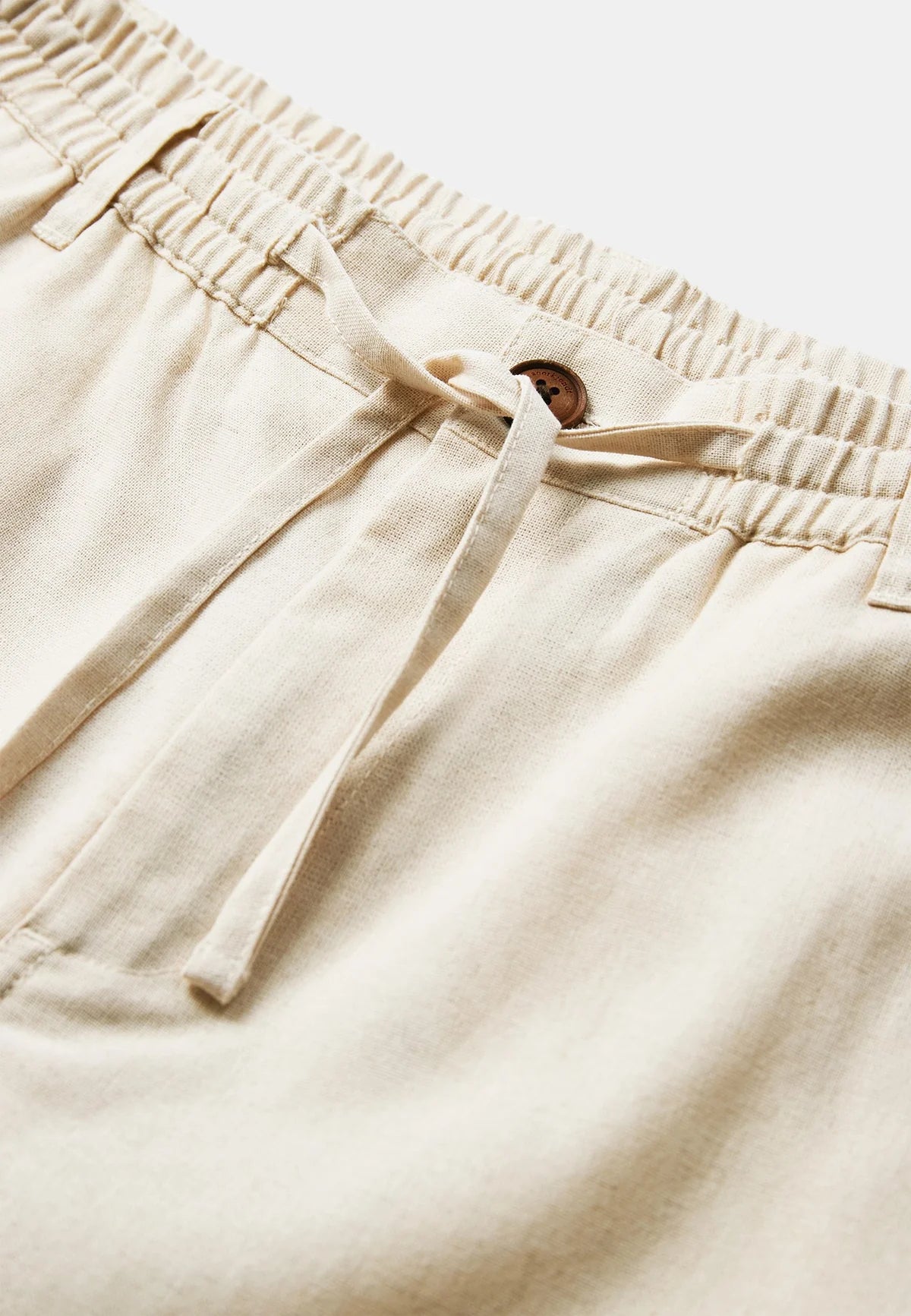 Anerkjendt AKJAN COT/LINEN/VIS ELA Pants - Beige