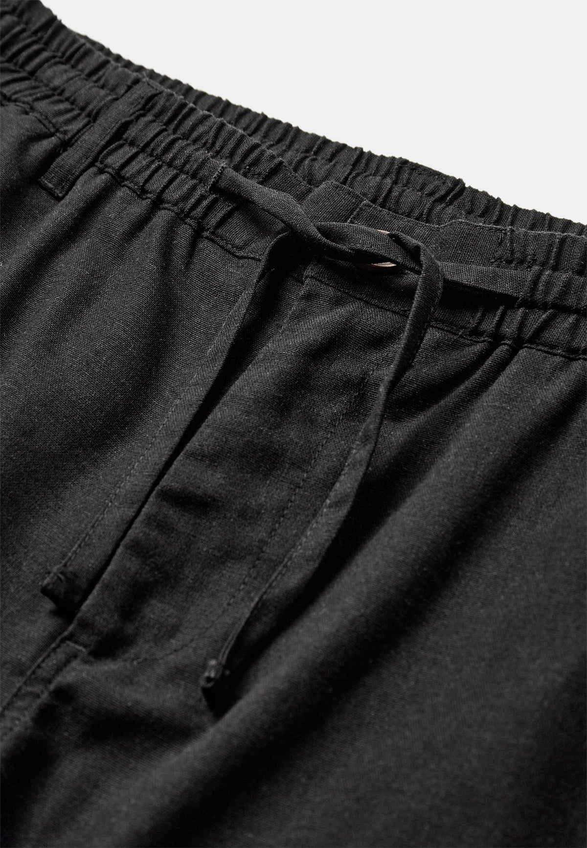 Anerkjendt AKJAN COT/LINEN/VIS ELA Pants - Nero