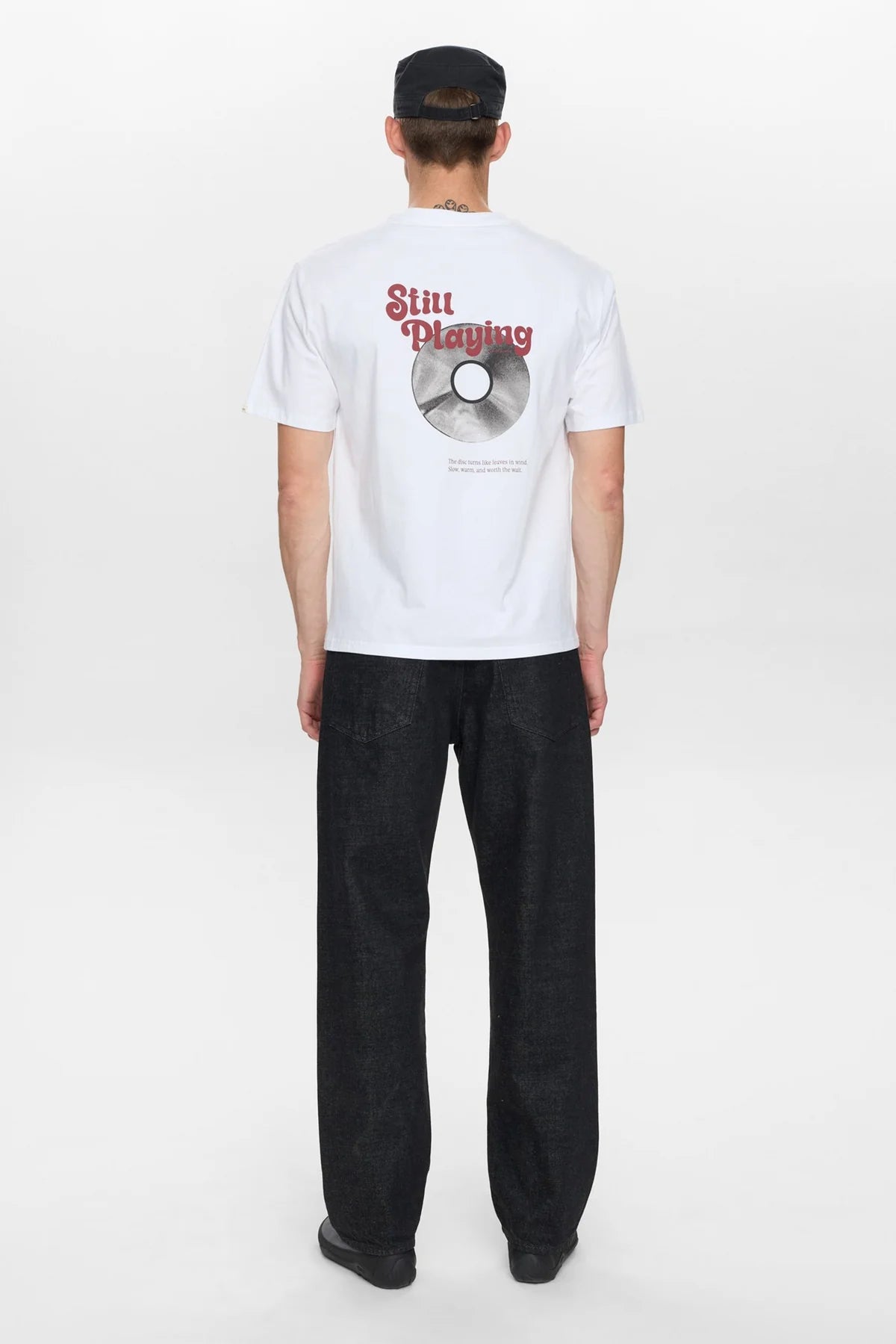 Anerkjendt STILL PLAYING T-SHIRT - Bianco