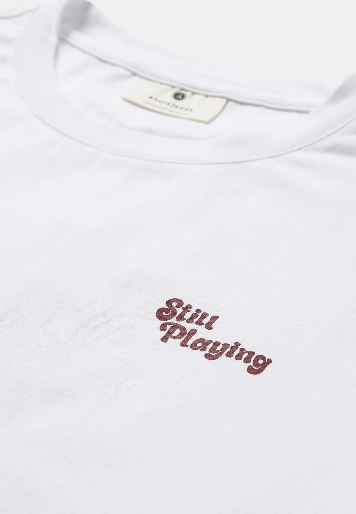 Anerkjendt STILL PLAYING T-SHIRT - Bianco